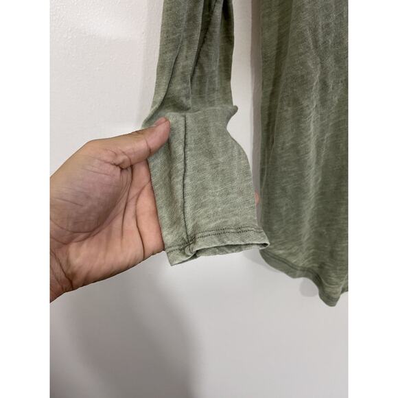 Boho Grunge Minimalist Cabincore Lounge Relaxed Top S Coastal Capsule Y2K 90s - Picture 3 of 15